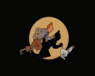 Resultado de imagem para As Aventuras de Tintin desenho