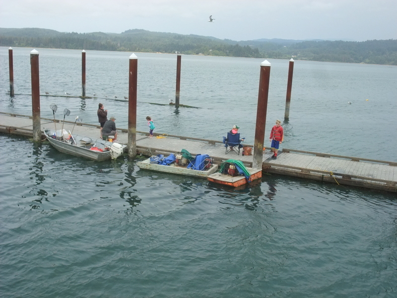 Gypsies At Heart Crabbing in Waldport, Oregon
