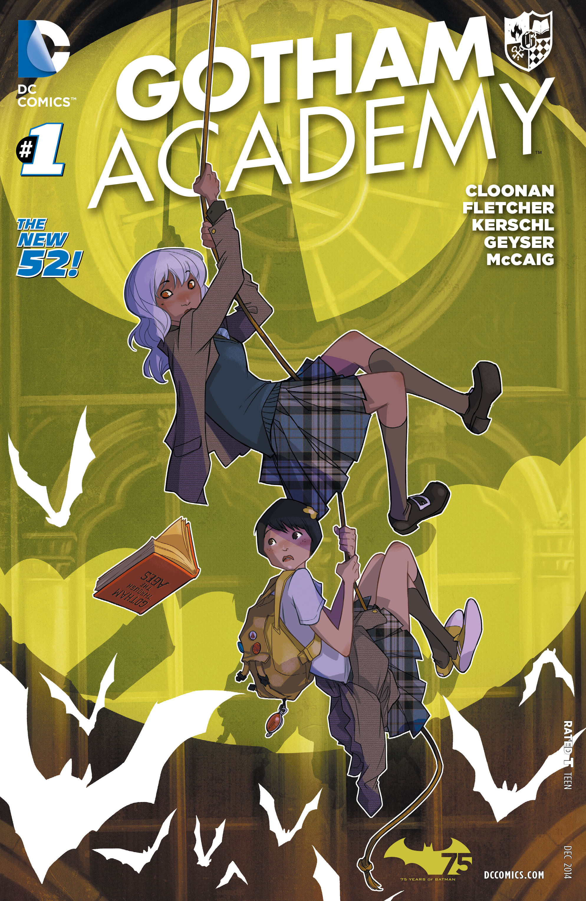 Read online Gotham Academy comic -  Issue #1 - 1