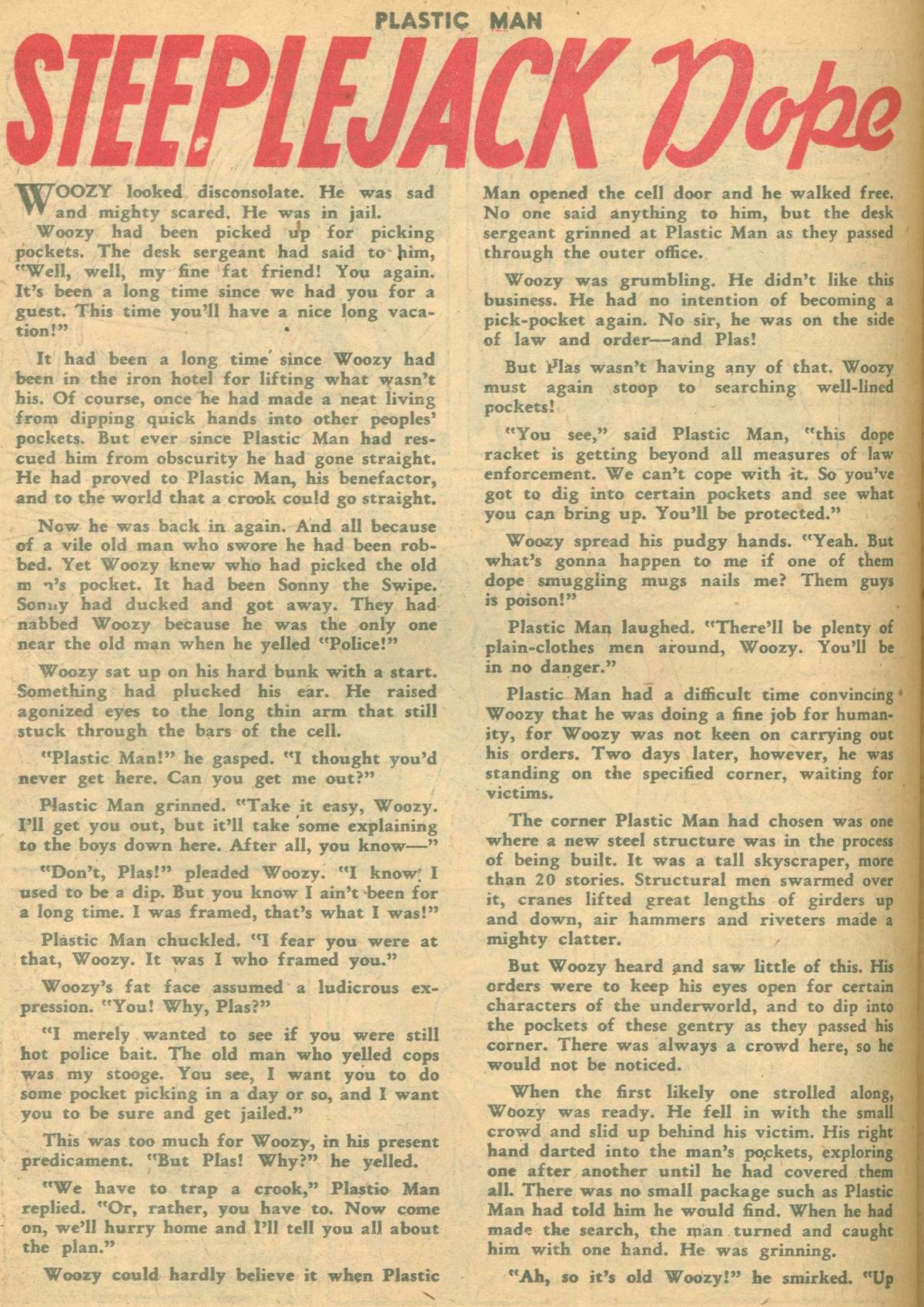 Plastic Man (1943) issue 13 - Page 34