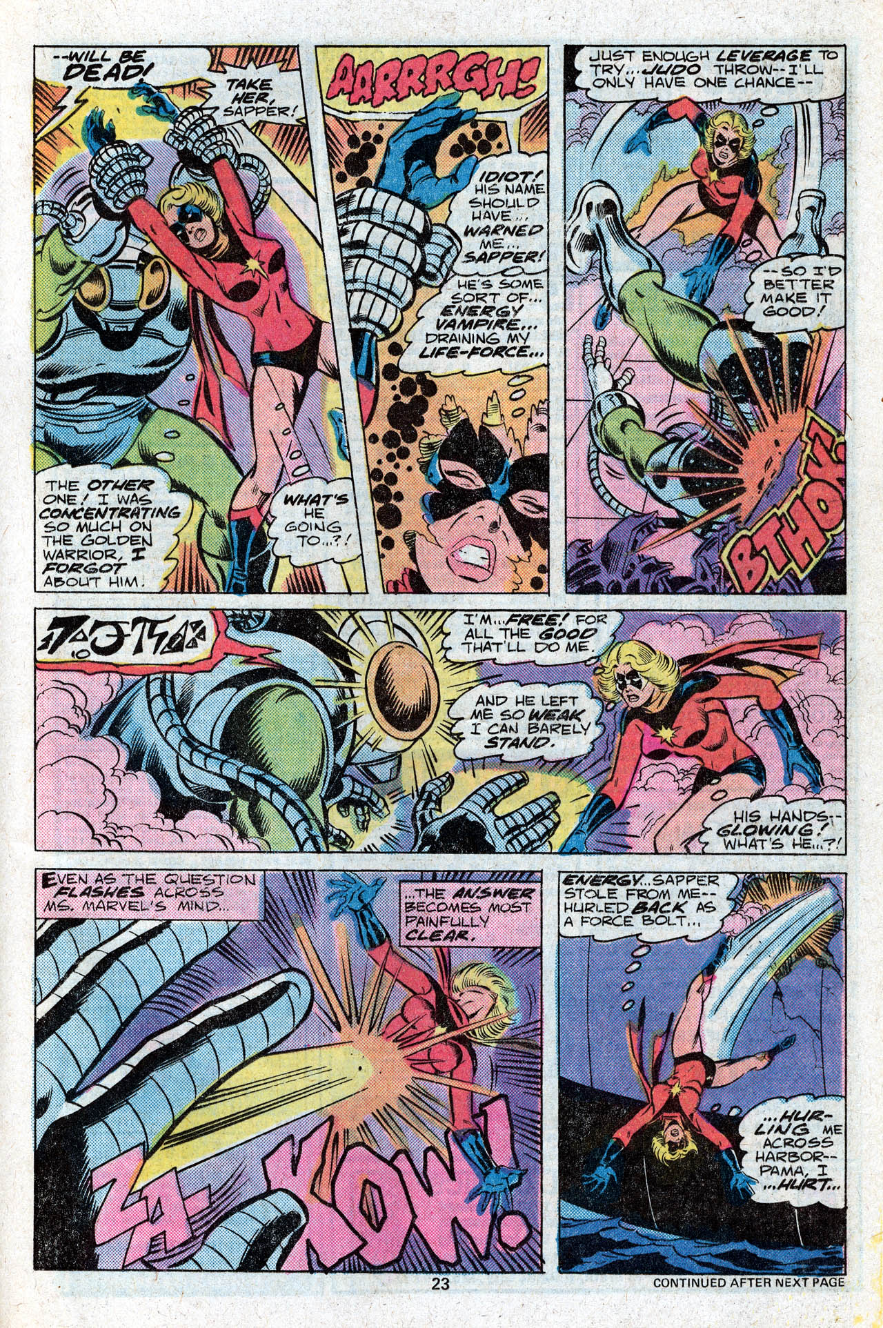Ms. Marvel (1977) issue 13 - Page 25