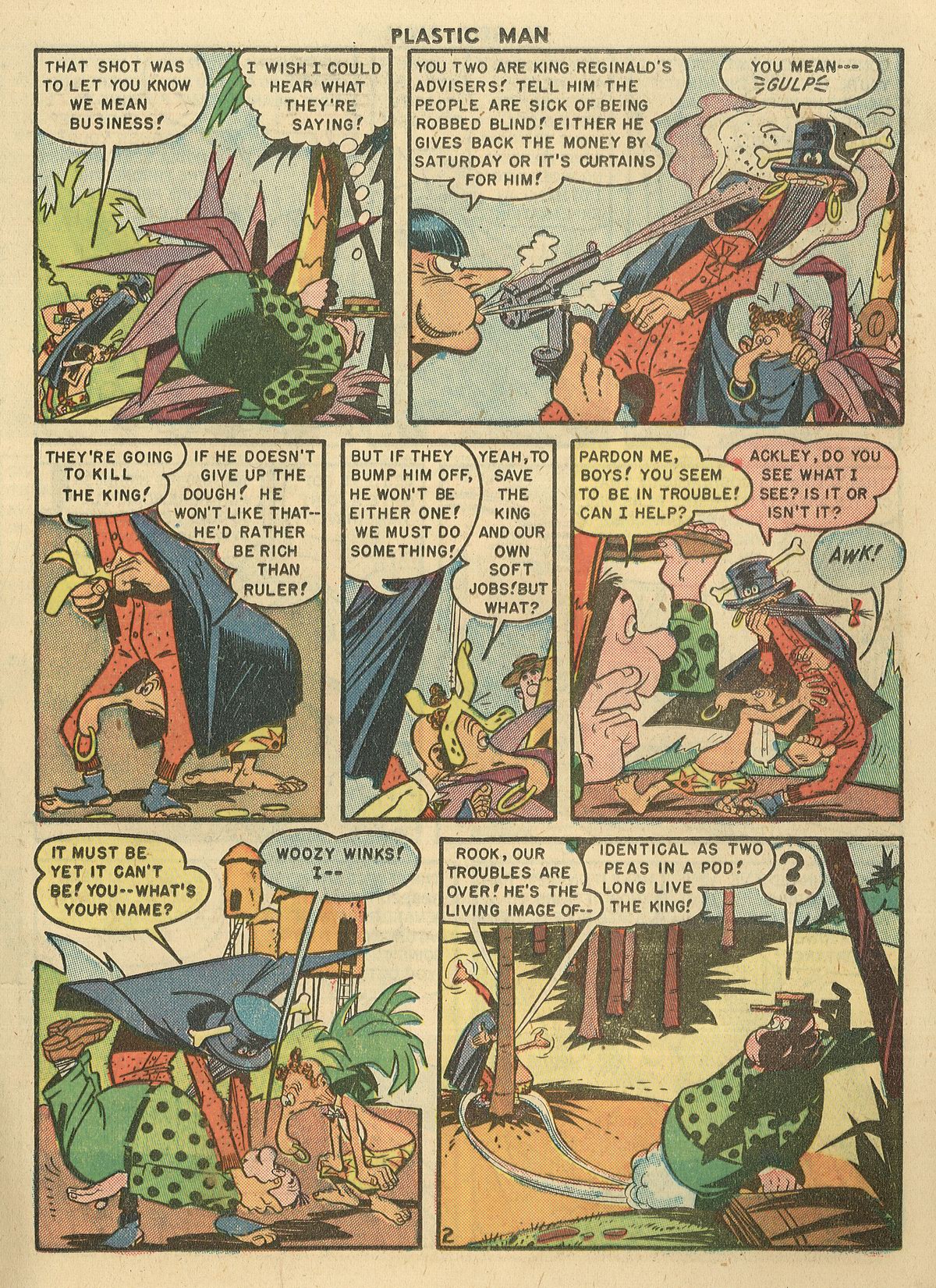 Read online Plastic Man (1943) comic -  Issue #22 - 17