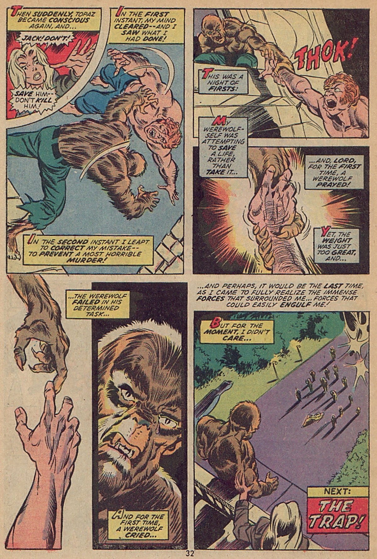 Read online Werewolf by Night (1972) comic -  Issue #16 - 23