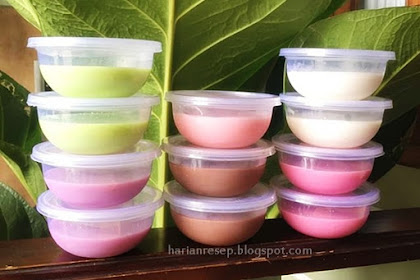 Resep Puding Puyo (Silky Puding) a la Mall