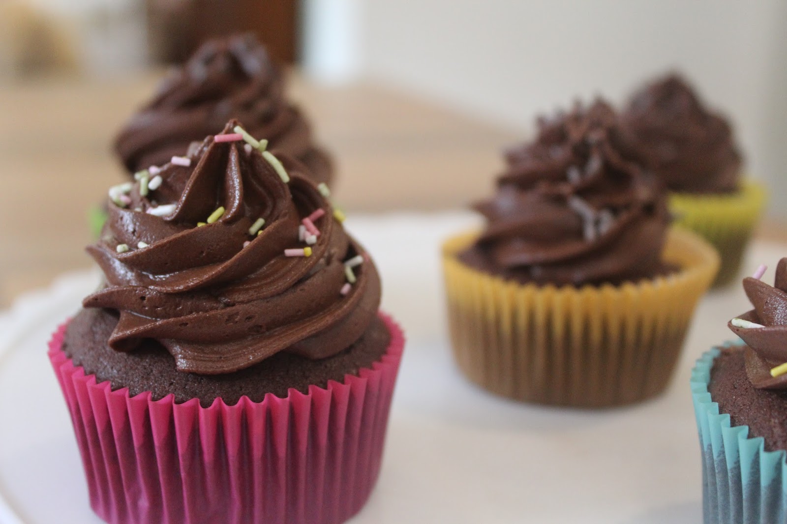 Theresas Backstube: Chocolate Cupcakes