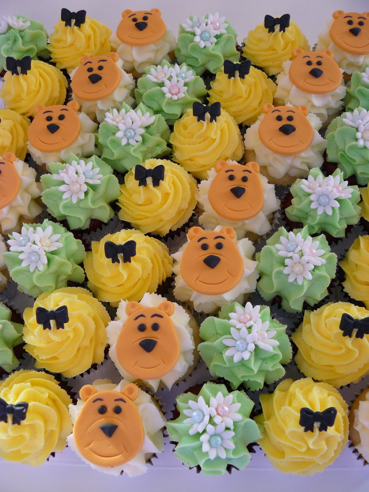 The Cup Cake Taste Brisbane Cupcakes Winnie the Pooh Cupcakes