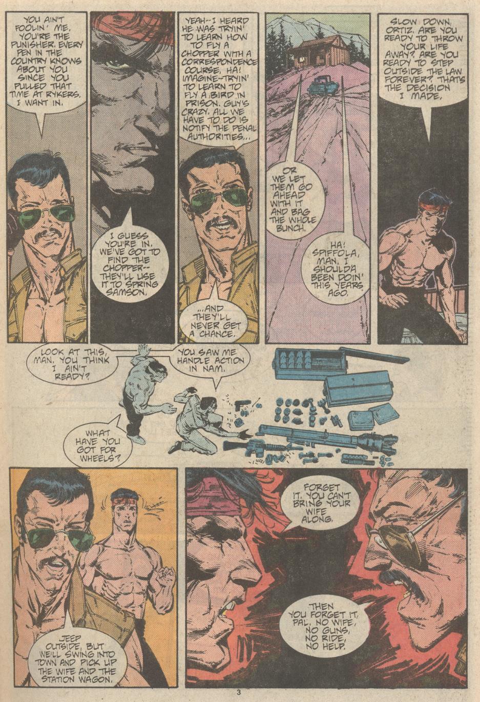 Read online The Punisher (1987) comic -  Issue #13 - Sacrifice Play - 4