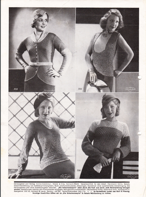 The Vintage Pattern Files: 1930's Knitting & Crochet - Die Schachenmayrin 2/32