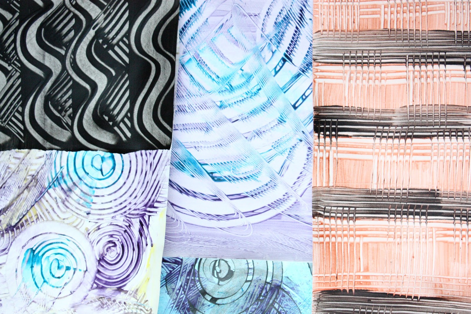 STITCHWORKS: Paste Papers