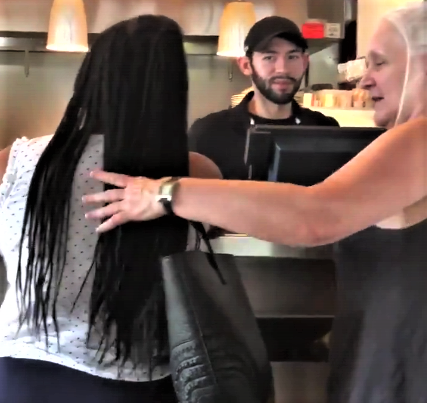 White Woman Gets Her Privilege Checked After Touching A Black