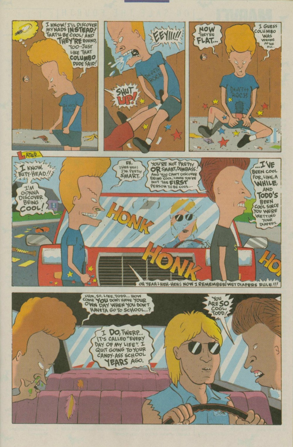 Read online Beavis and Butt-Head comic -  Issue #22 - 23