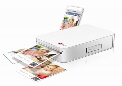 LG Pocket Photo Smart, Printer Mini Nan Pintar