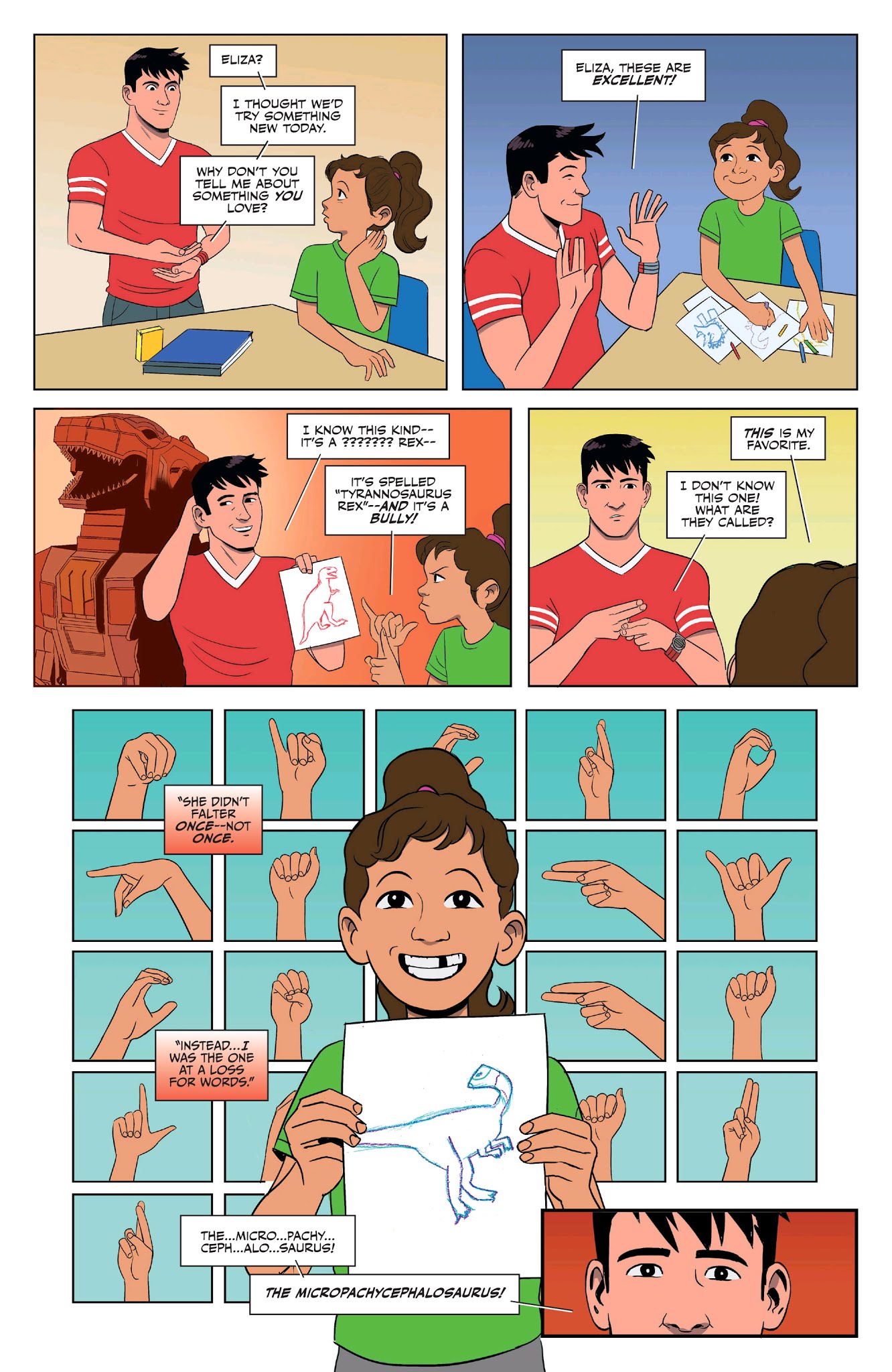 Read online Saban's Go Go Power Rangers: Back To School comic -  Issue # Full - 8