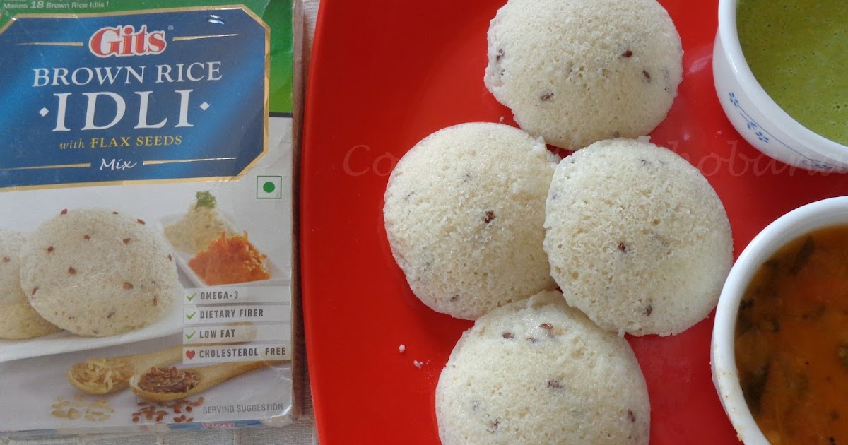 Cooking With Shobana BROWN RICE IDLI