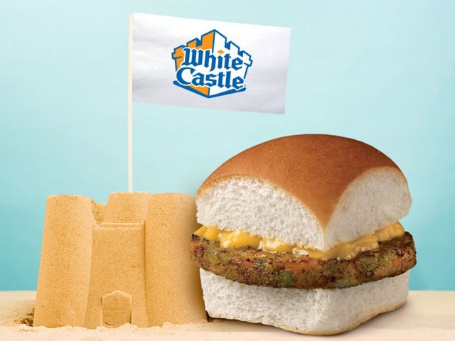 white castle veggie slider calories