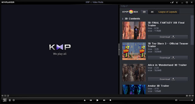 KMPlayer Download Free For Windows 10, 7, 8/8.1 Laptop