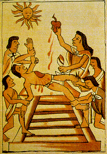 ¿Cuáles y cómo eran los sacrificios mayas?
