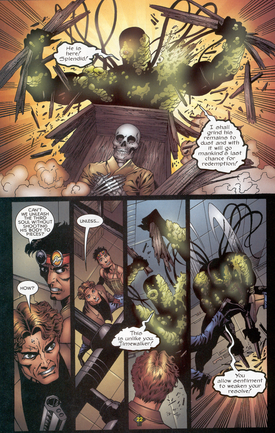 Read online Turok / Timewalker: Seventh Sabbath comic -  Issue #2 - 20