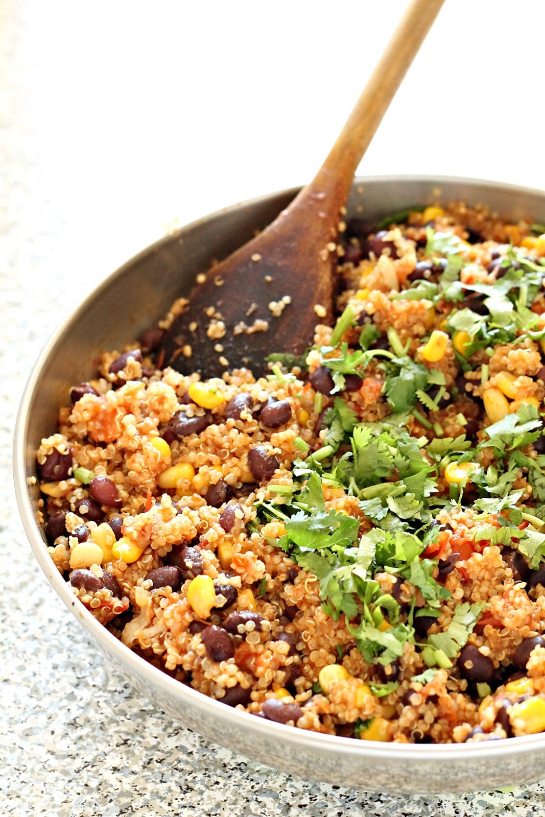 One Pan Mexican Quinoa – Chocolate & Chillies