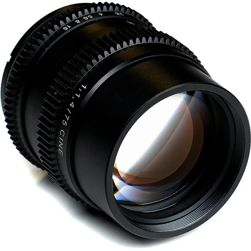 SLR Magic Cine 75mm f/1.4 FE SLR Magic Cine 75mm f/1.4 FE