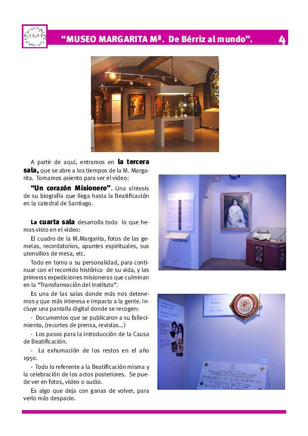 COMUNIDAD MATURANA MARGARITA MARÍA