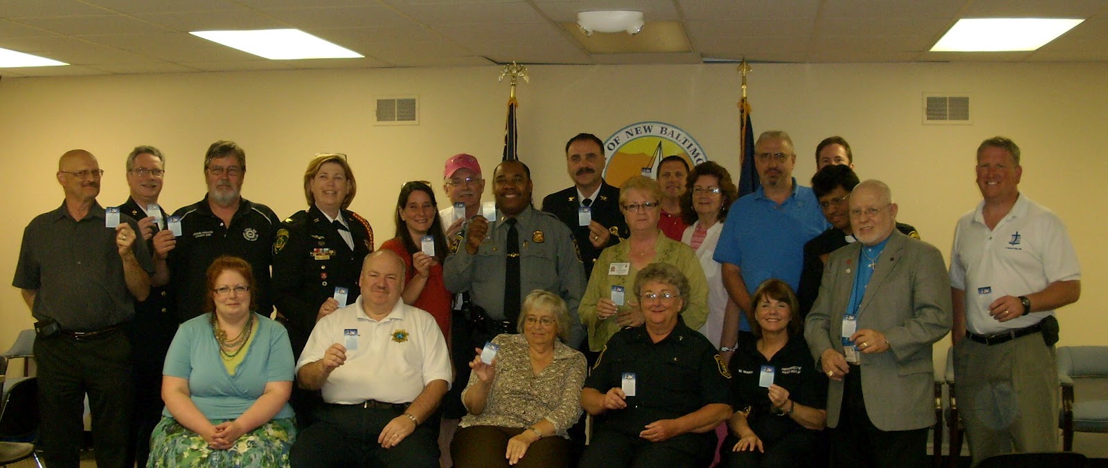 OPERATION SAFETY 91 Ps 91 cards at Chaplain Appreciation Day