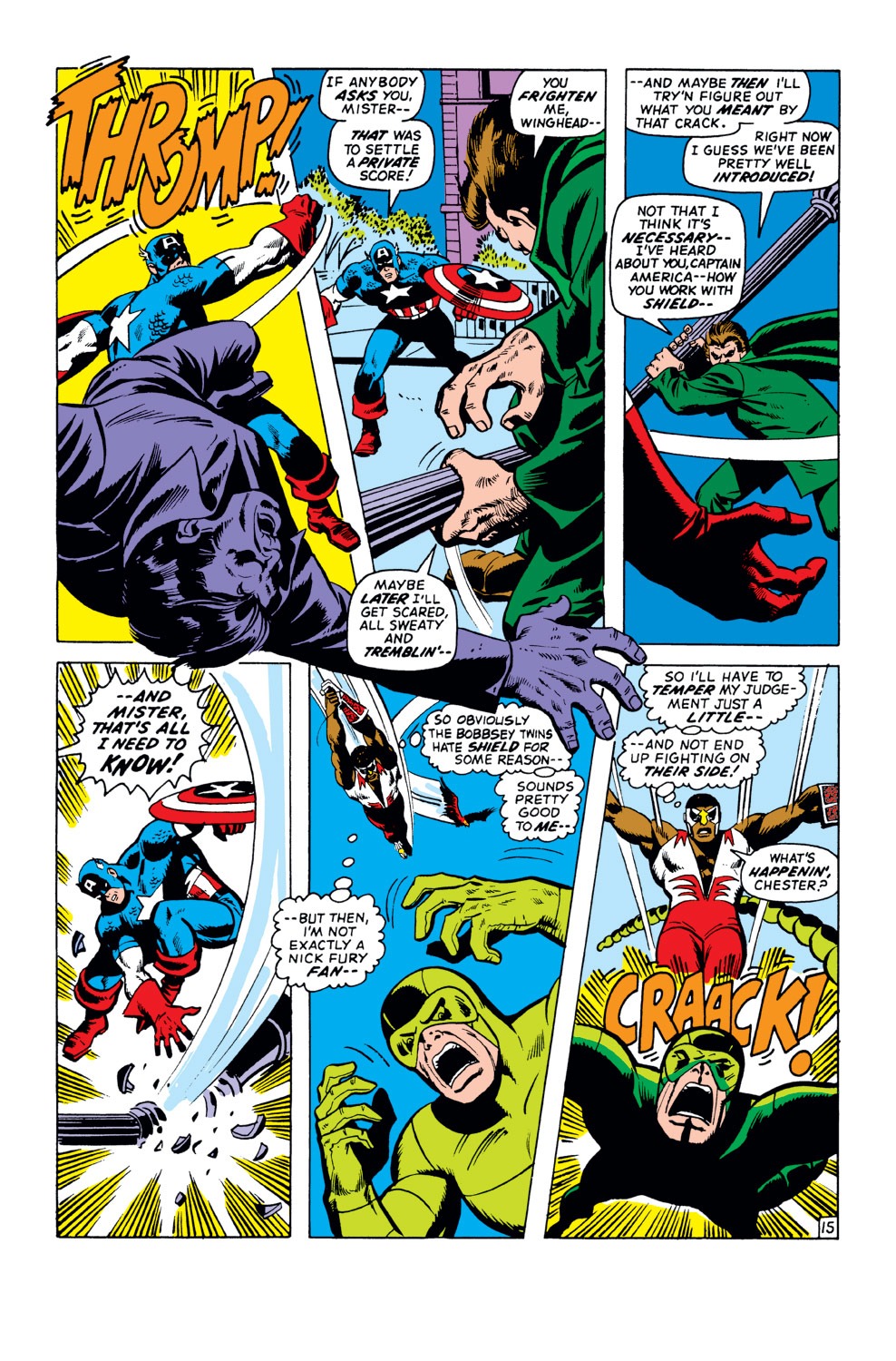 Read online Captain America (1968) comic -  Issue #151 - 16