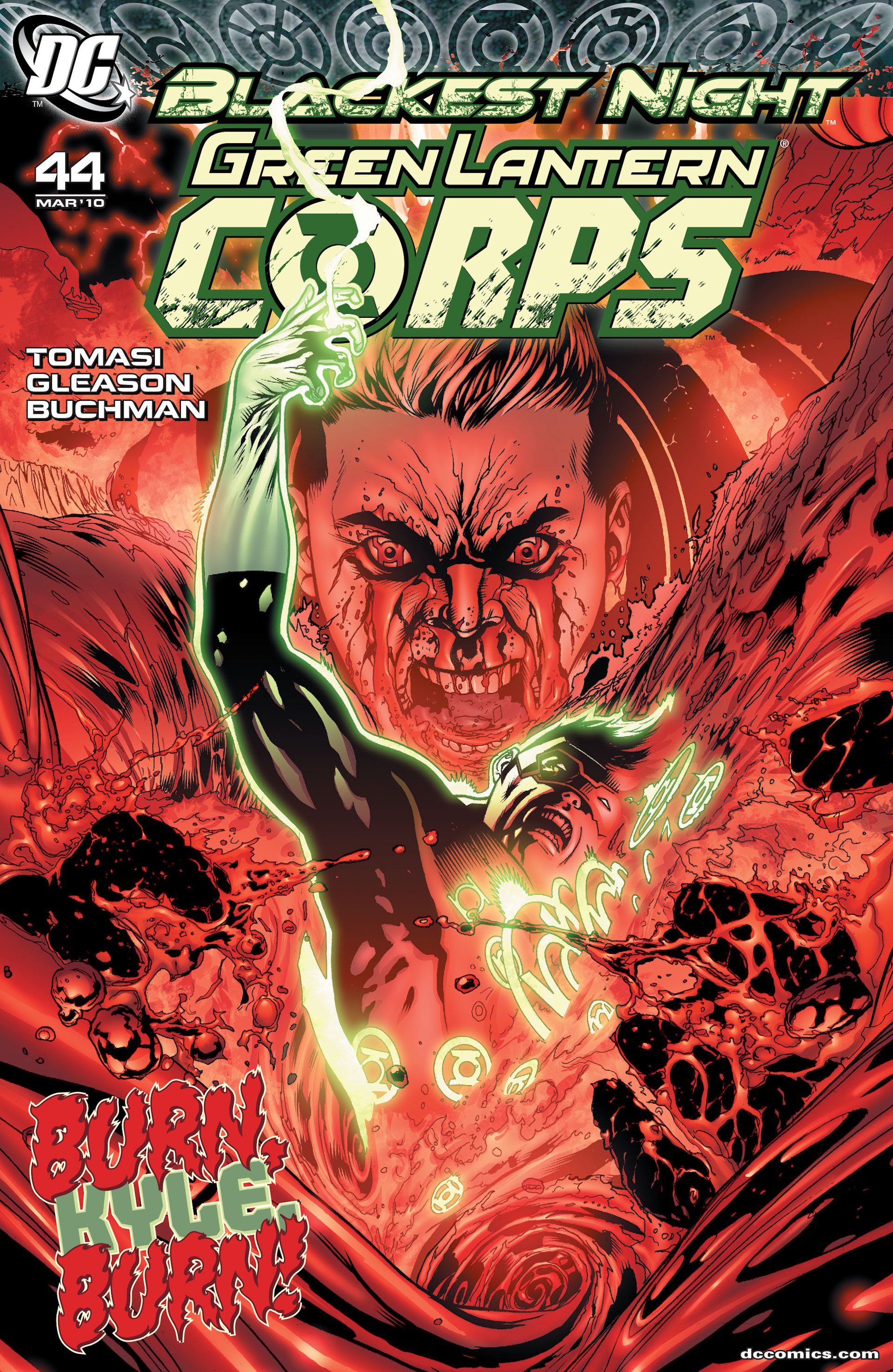 Read online Green Lantern Corps (2006) comic -  Issue #44 - 1