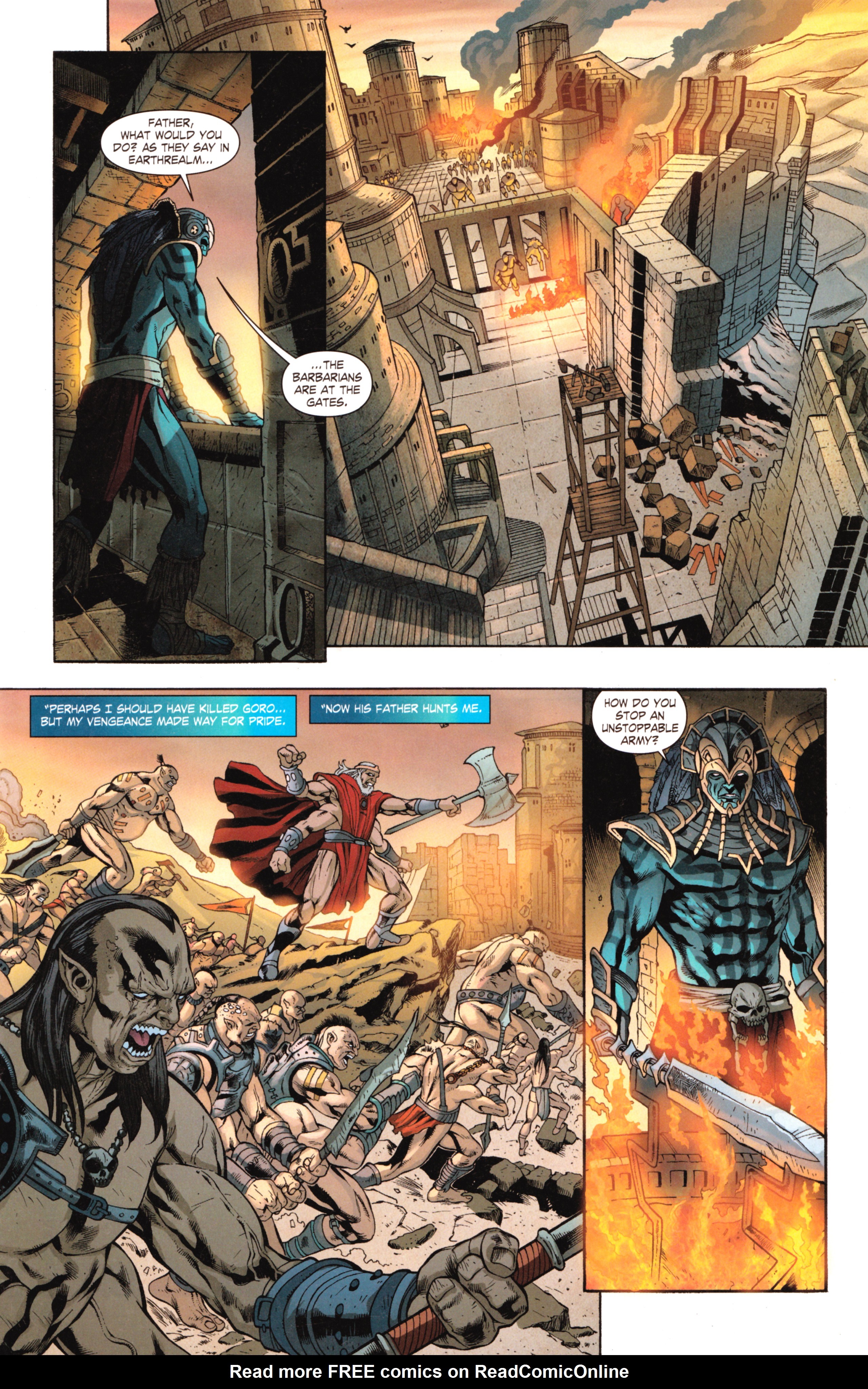 Read online Mortal Kombat X [II] comic -  Issue #6 - 19