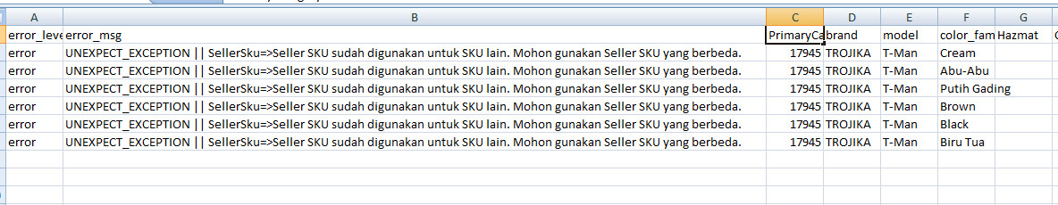 Cara Mass Upload Produk / Upload Massal di Lazada - CEMITI