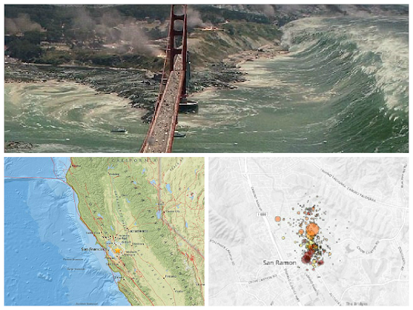 CALIFORNIA AZOTADA POR UN ENJAMBRE DE TERREMOTOS REGISTRADOS CERCA DE SAN FRANCISCO CALIFORNIA AZOTADA POR UN ENJAMBRE DE TERREMOTOS REGISTRADOS CERCA DE SAN FRANCISCO