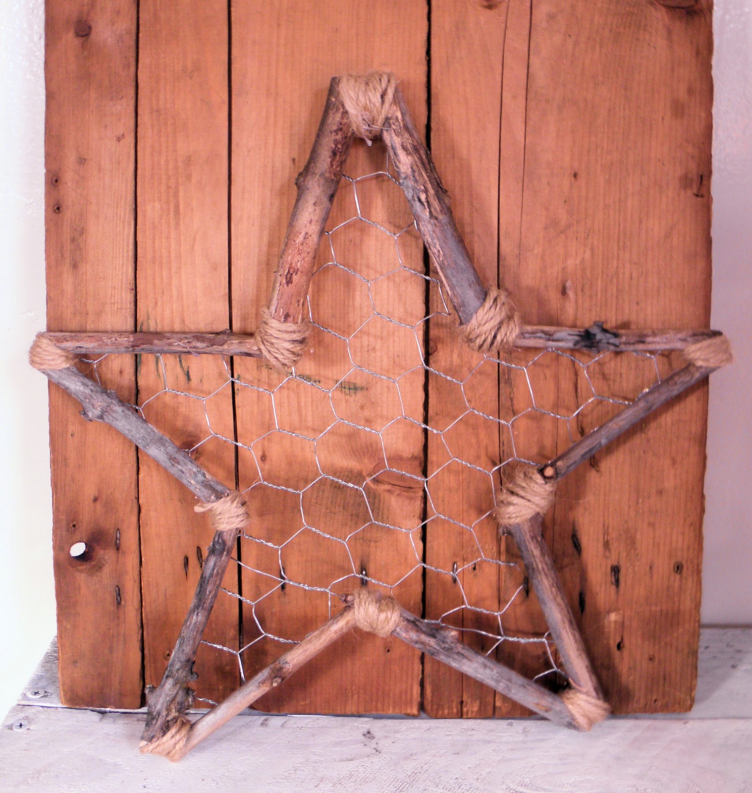 Shabby Love Rustic Tree Topper Tutorial