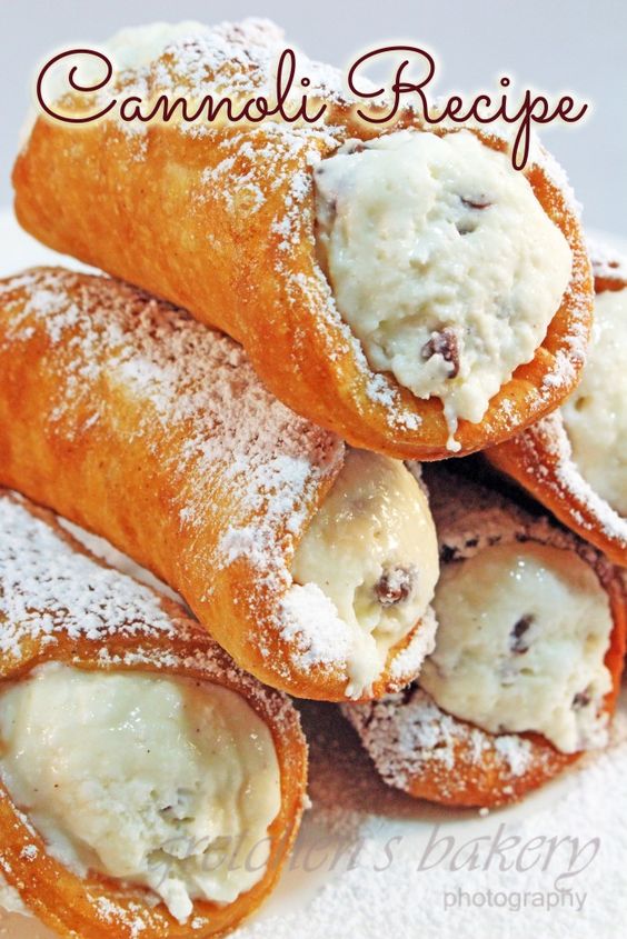Best Cannoli Recipe! Not just for cannoli shells but CANNOLI CAKES TOO!