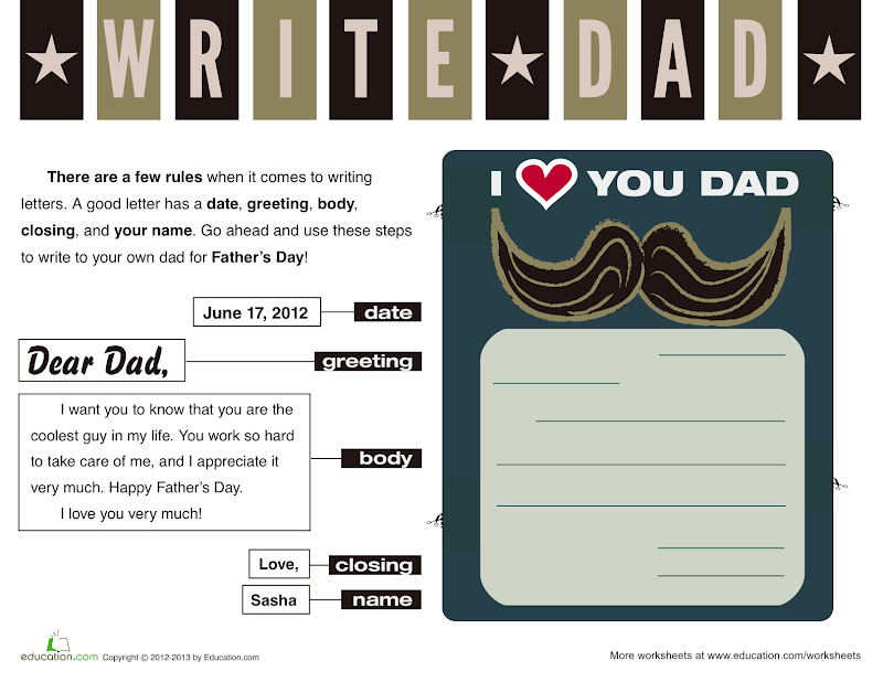 Ms. Liebel's Classroom: Happy Father's Day!