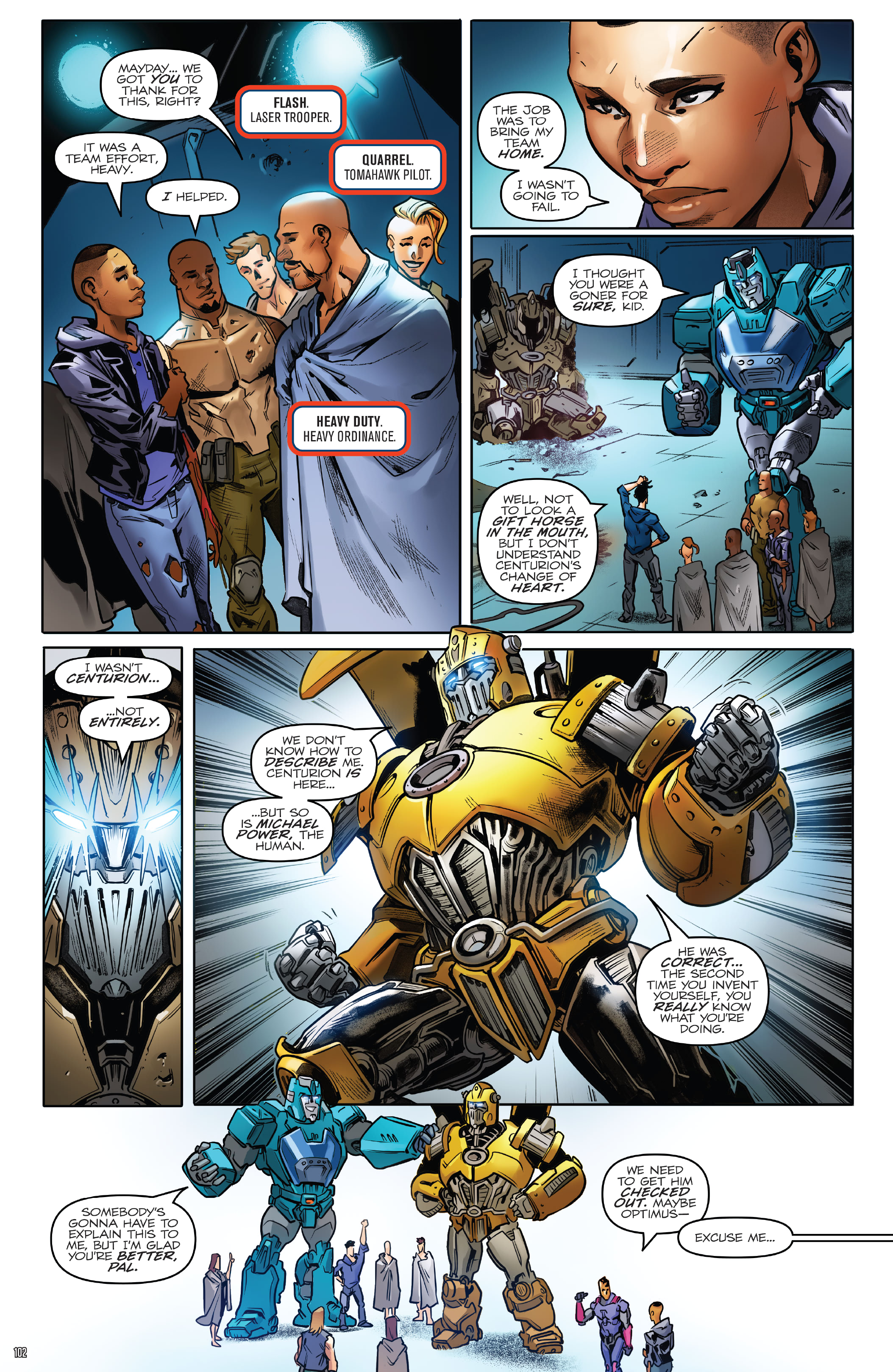 Read online Transformers: The IDW Collection Phase Three comic -  Issue # TPB 3 (Part 1) - 100