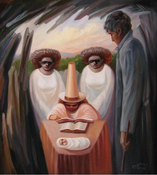 Олег Шупляк 1967 | Optical illusionist painter