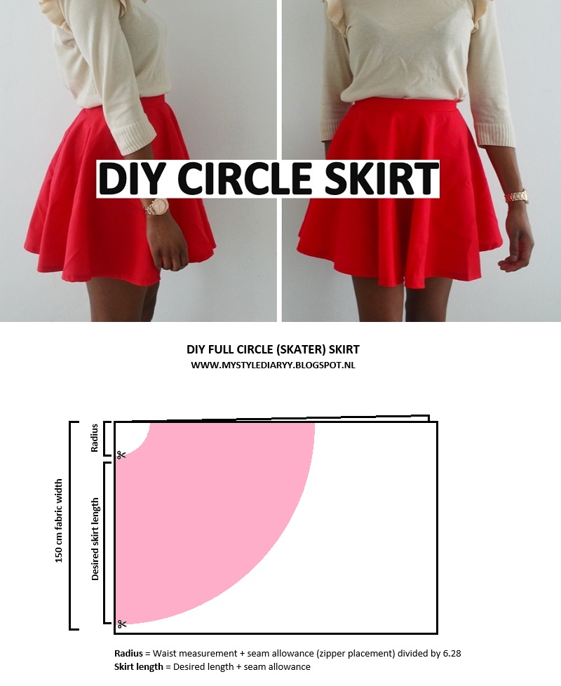 Diy Circle Skirt Pattern