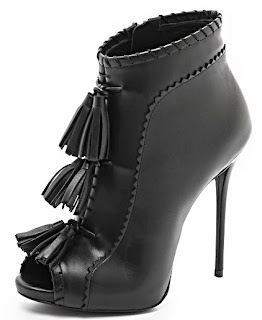Shoe of the Day | Giuseppe Zanotti Coline Fringed Bootie | SHOEOGRAPHY