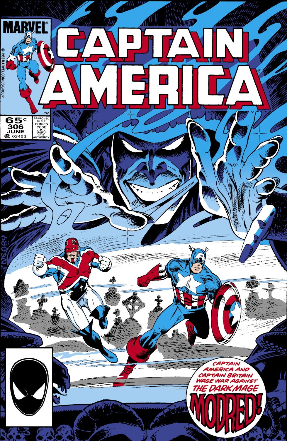 Read online Captain America (1968) comic -  Issue #306 - 1