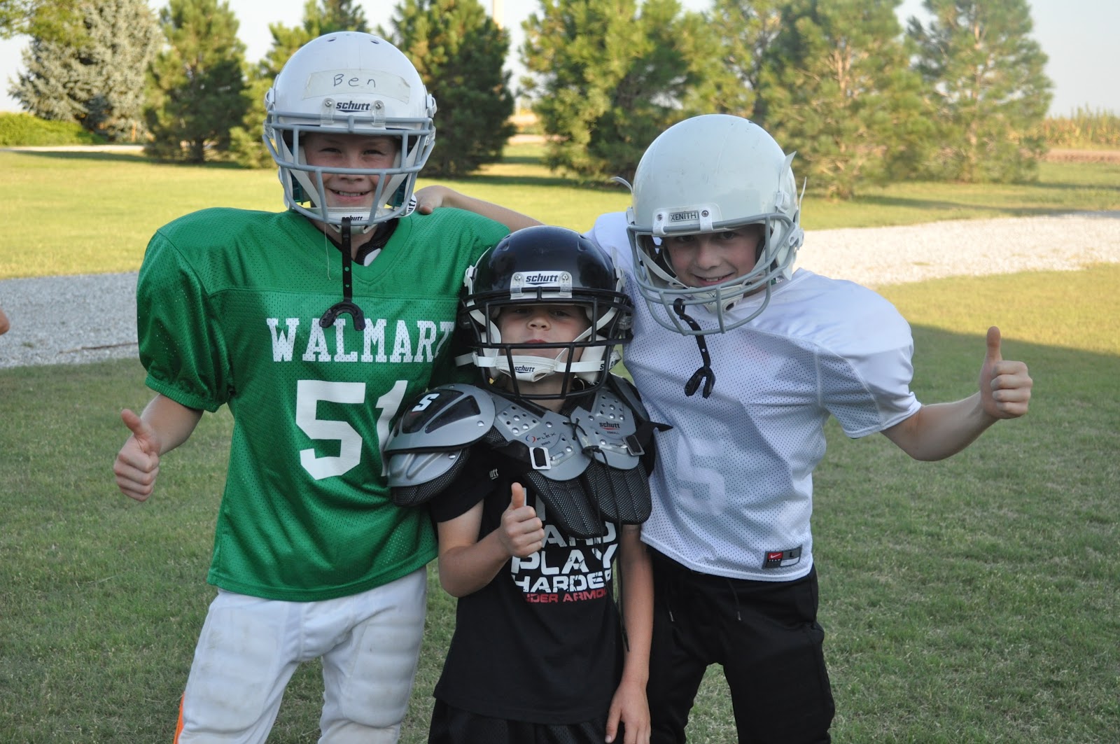 Sole Searching Mama Tackle Football Play it Safe