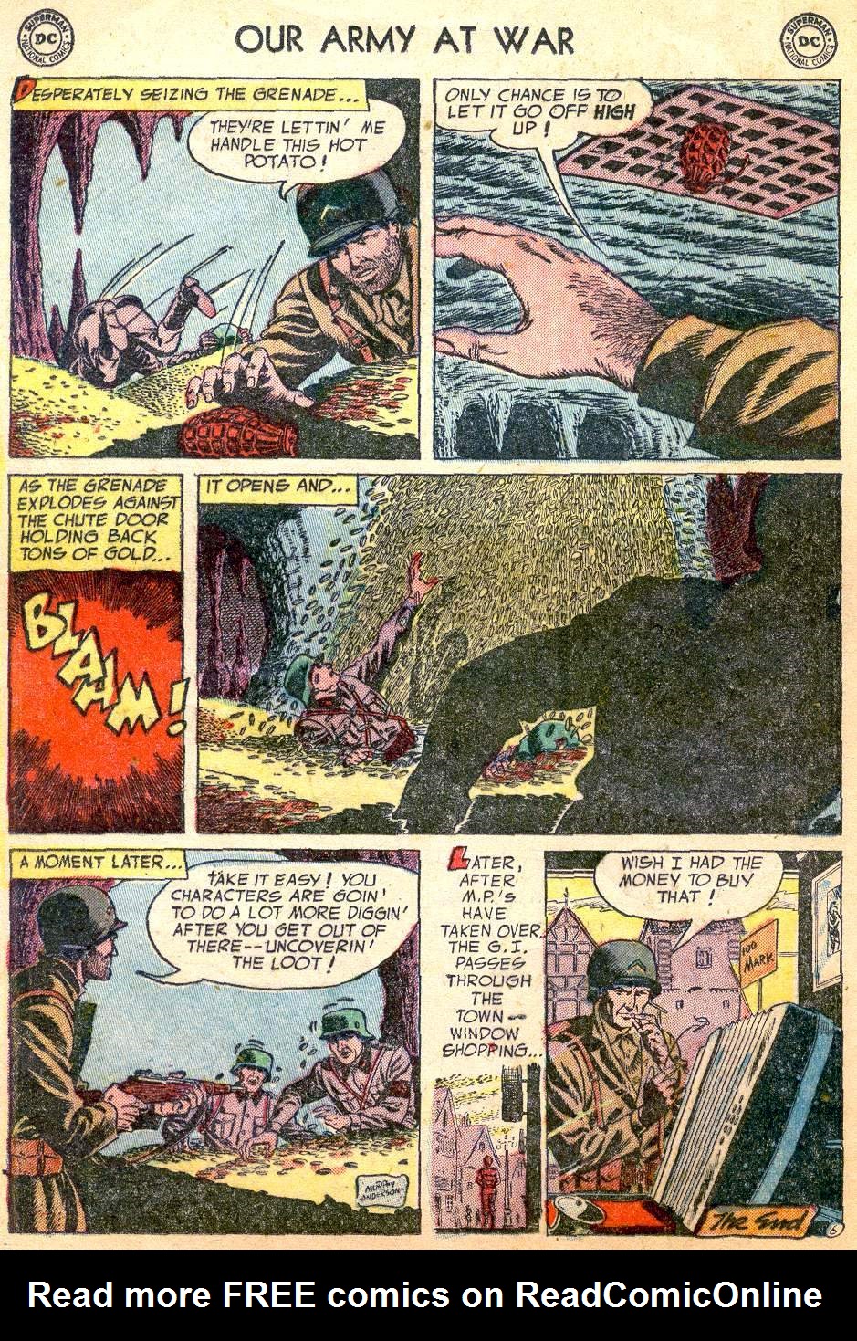 Read online Our Army at War (1952) comic -  Issue #31 - 24