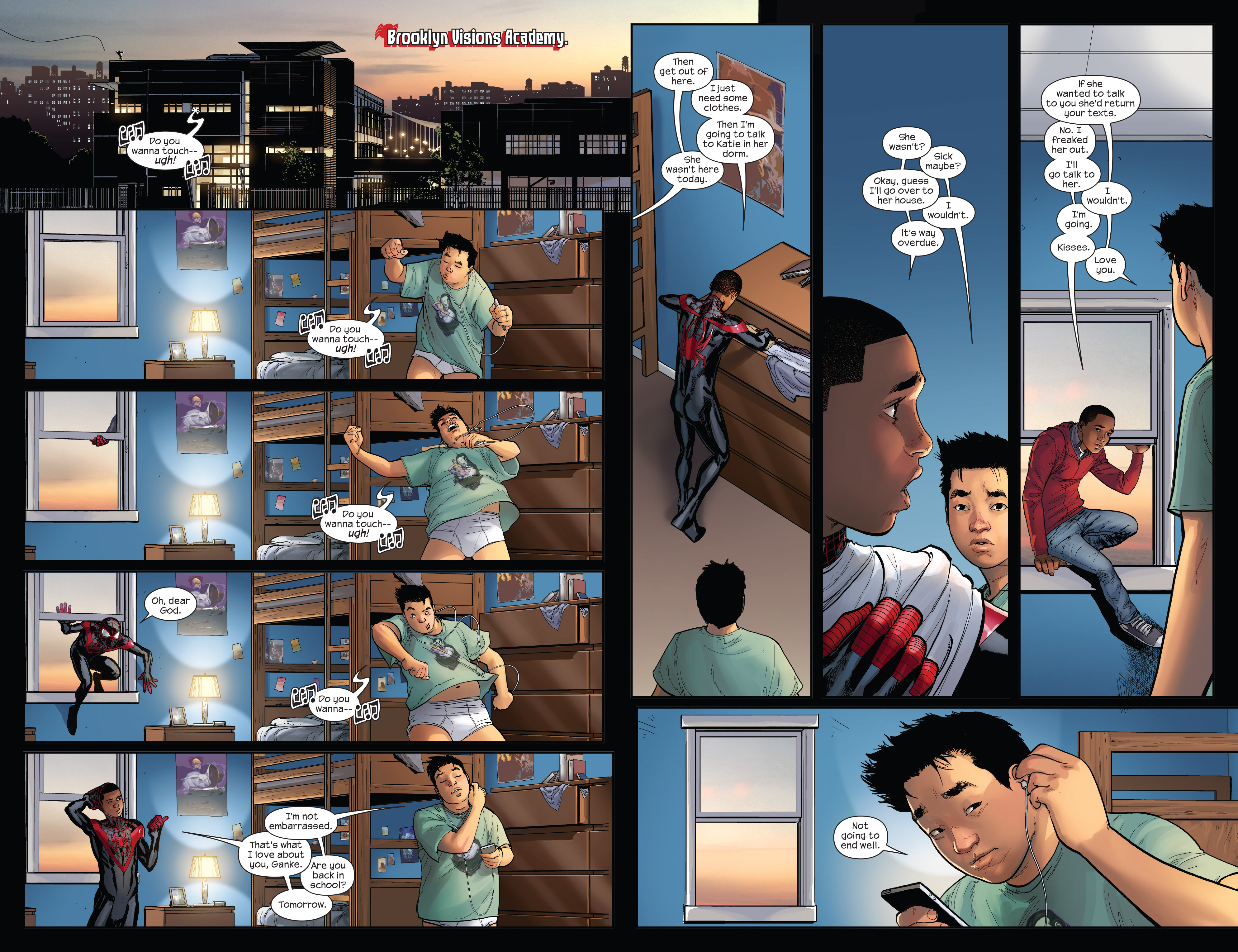 Read online Miles Morales: Ultimate Spider-Man comic -  Issue #10 - 15
