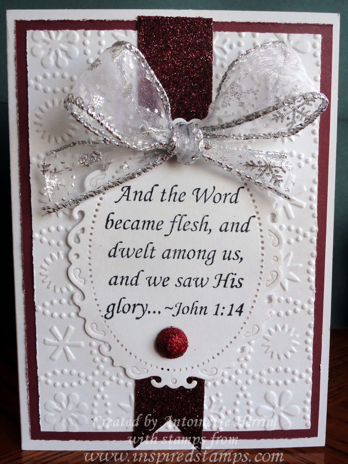 inspired stamps...the blog: How to make your own Christmas Cards in sets