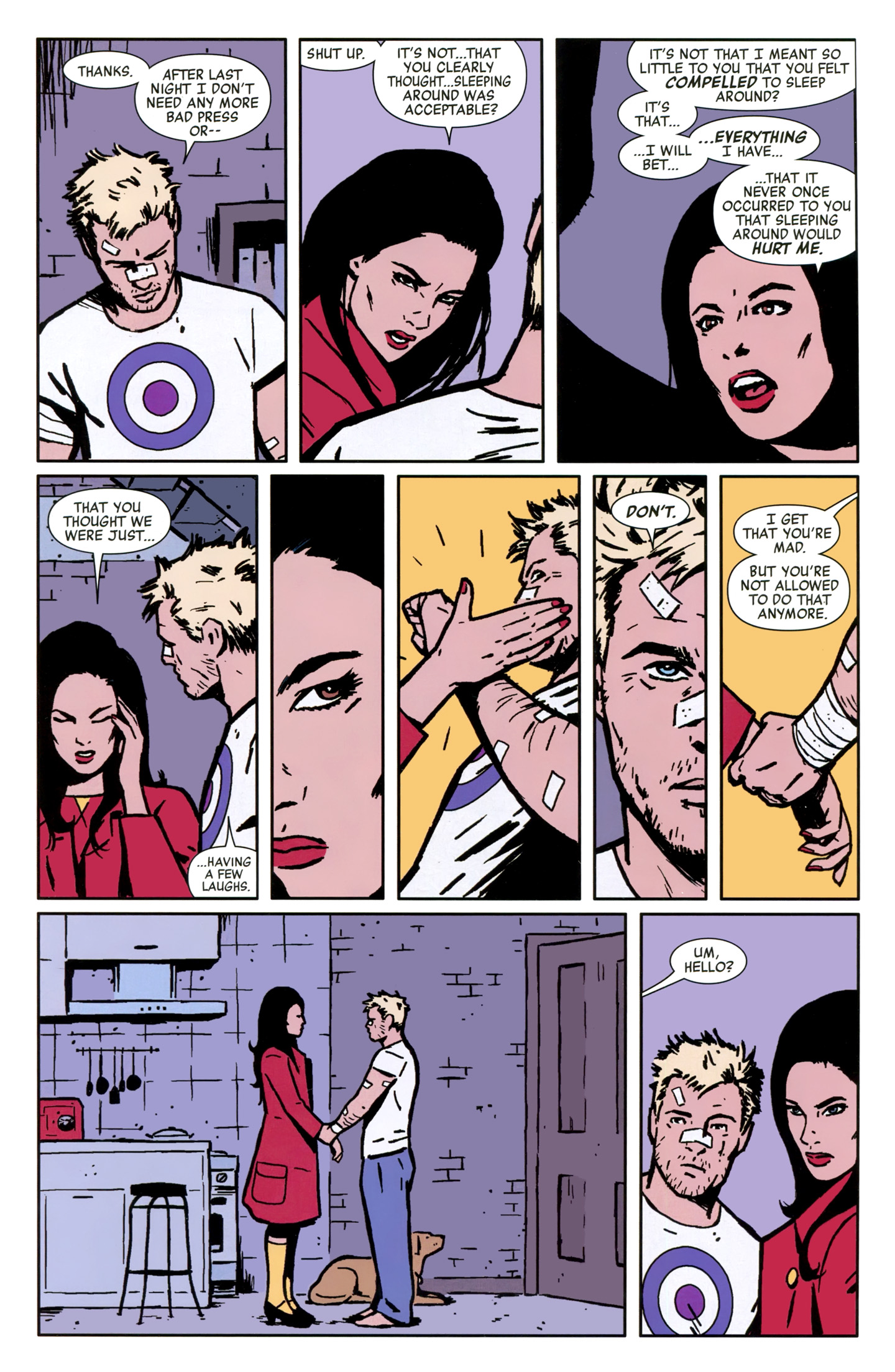 Read online Hawkeye (2012) comic -  Issue #9 - 18