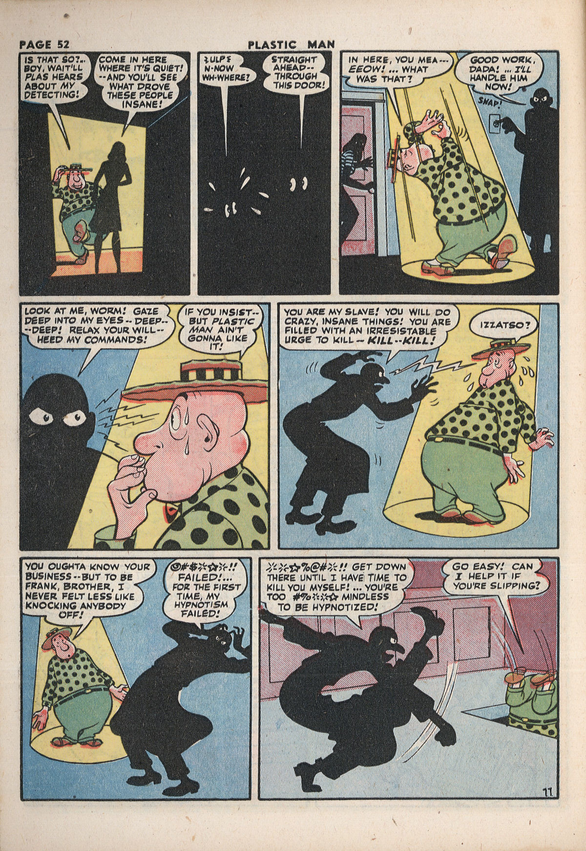 Read online Plastic Man (1943) comic -  Issue #2 - 54