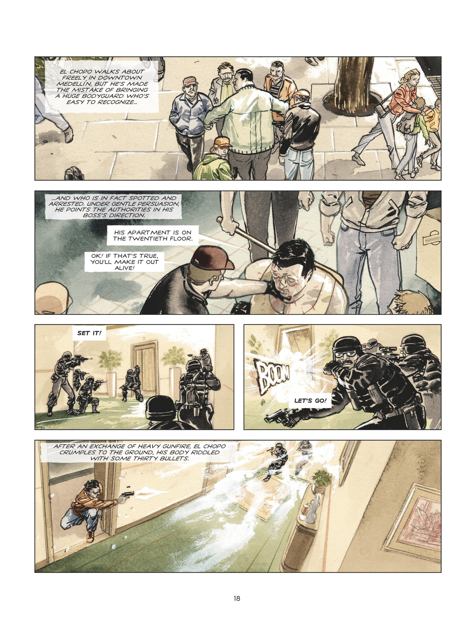 Read online Escobar - El Patrón comic -  Issue #3 - 16