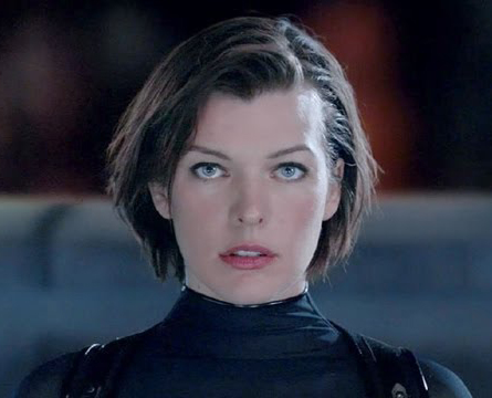 Milla Jovovich Short Hairstyles on Resident Evil Retribution | Trends ...