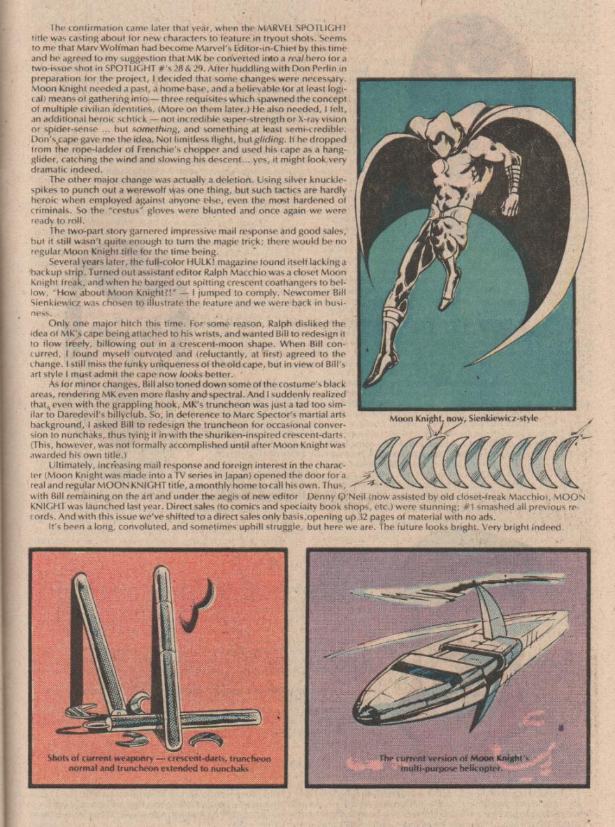 Read online Moon Knight (1980) comic -  Issue #15 - 30