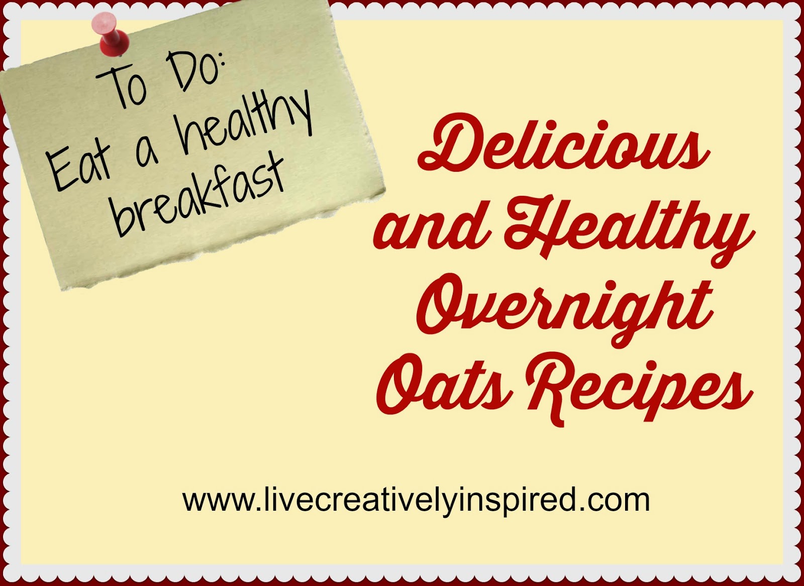 Overnight Oats recipes | Days of Chalk and Chocolate
