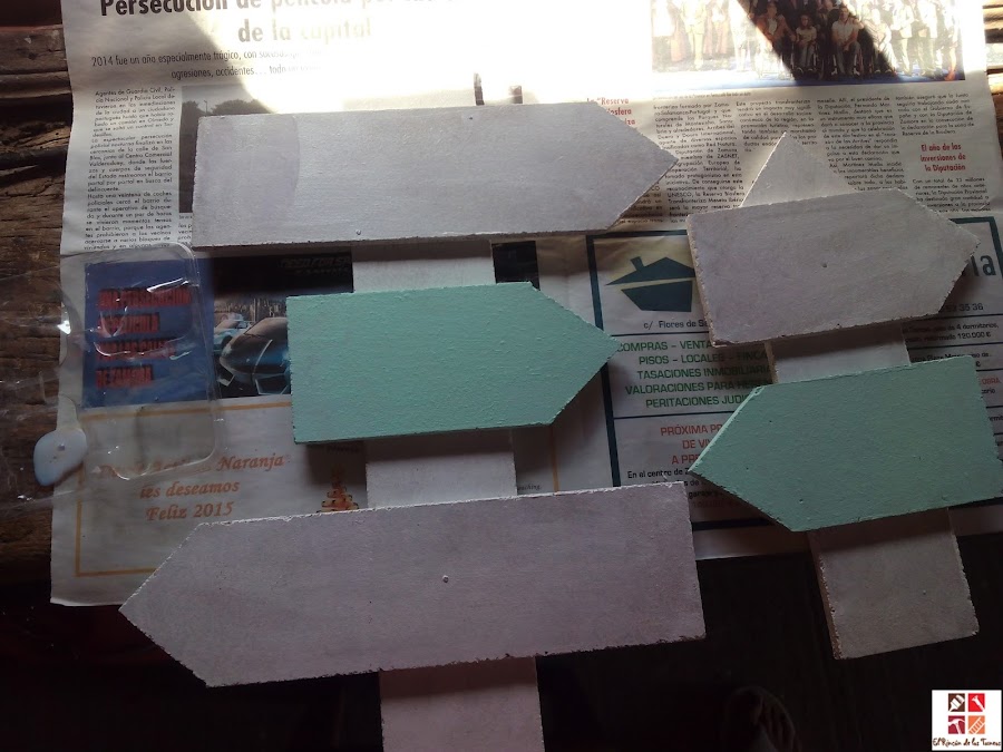 DIY: hacer carteles para el jardín
